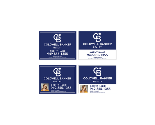 找到您的经纪公司 - Coldwell Banker 房源挂牌标牌 24x18