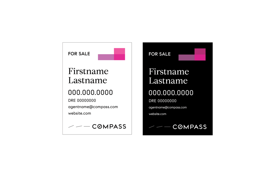 找到您的经纪公司 - Compass 房源挂牌标牌
