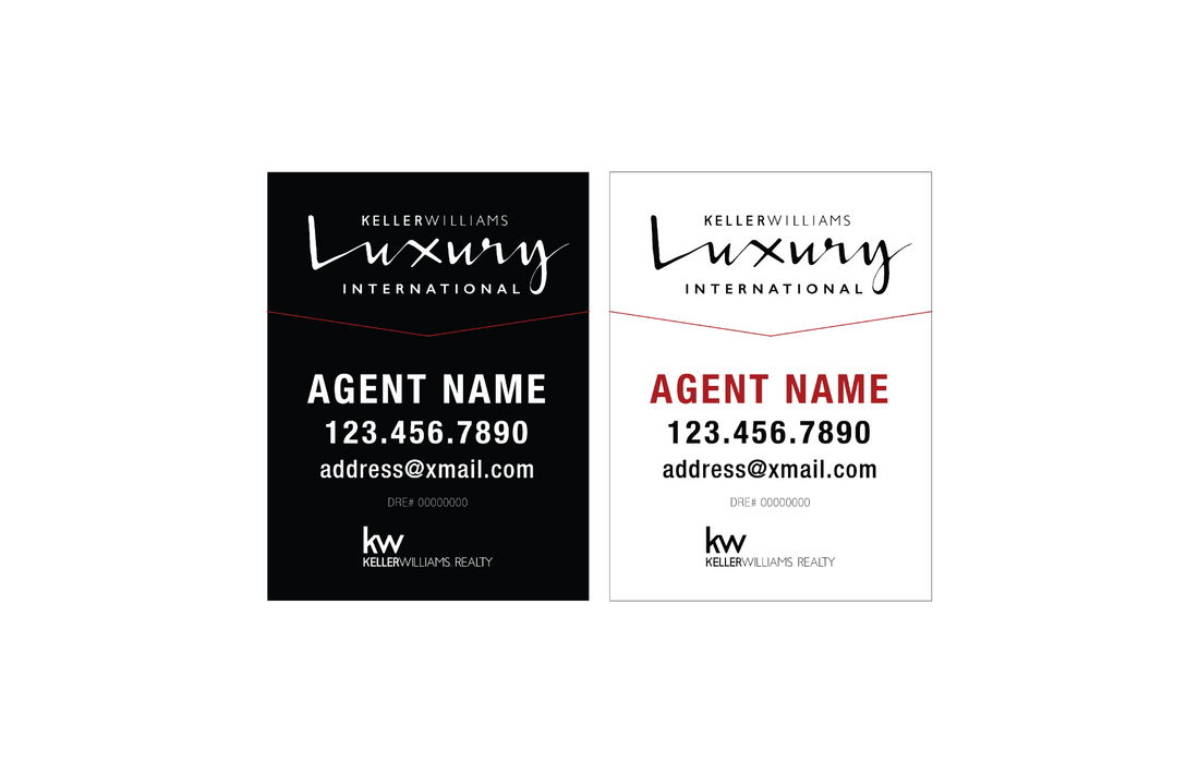 找到您的经纪公司 - Keller Williams Luxury 房源挂牌标牌