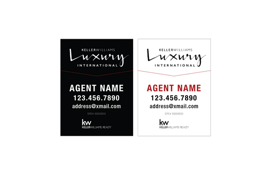 找到您的经纪公司 - Keller Williams Luxury 房源挂牌标牌