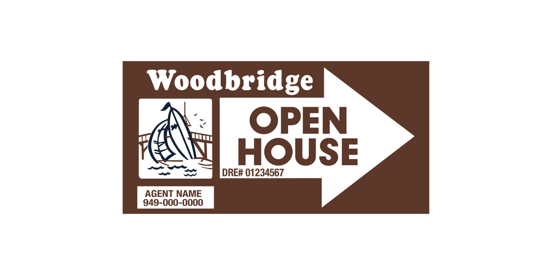 搜索业主协会 - Woodbridge 开放参观标牌