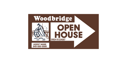 搜索业主协会 - Woodbridge 开放参观标牌