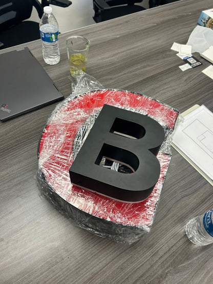 01-标准通道字母