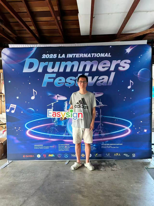 01-直张力织物展示架