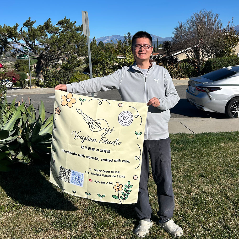 02-9oz. Fabric Banner