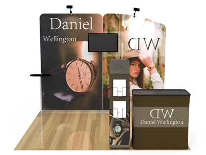 10x10ft Custom Booth A1 - view 1