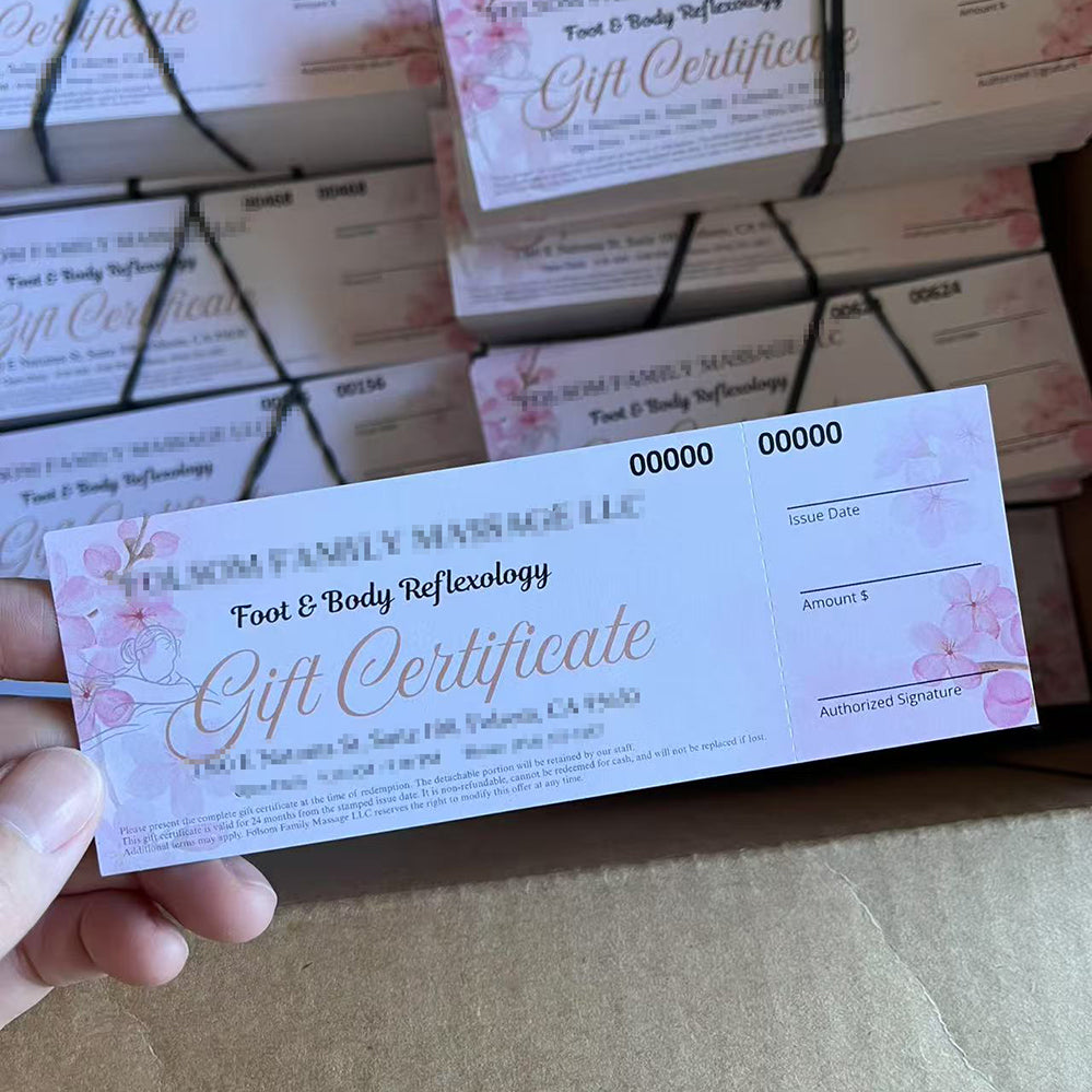 01-礼品卡，可选编号和手撕