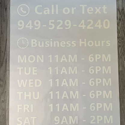 01-Clear Window Cling透明窗贴