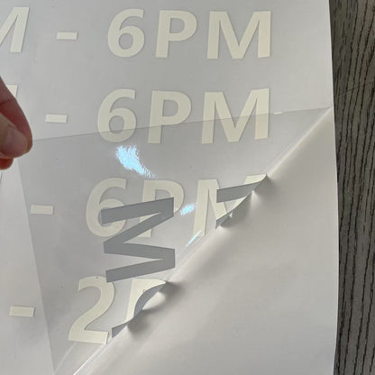 01-Clear Window Cling透明窗贴