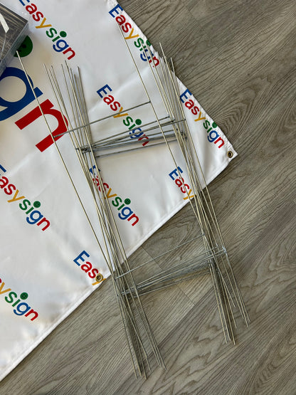 02-Yard Sign and H-Stake 尺寸为 24 英寸 x 18 英寸