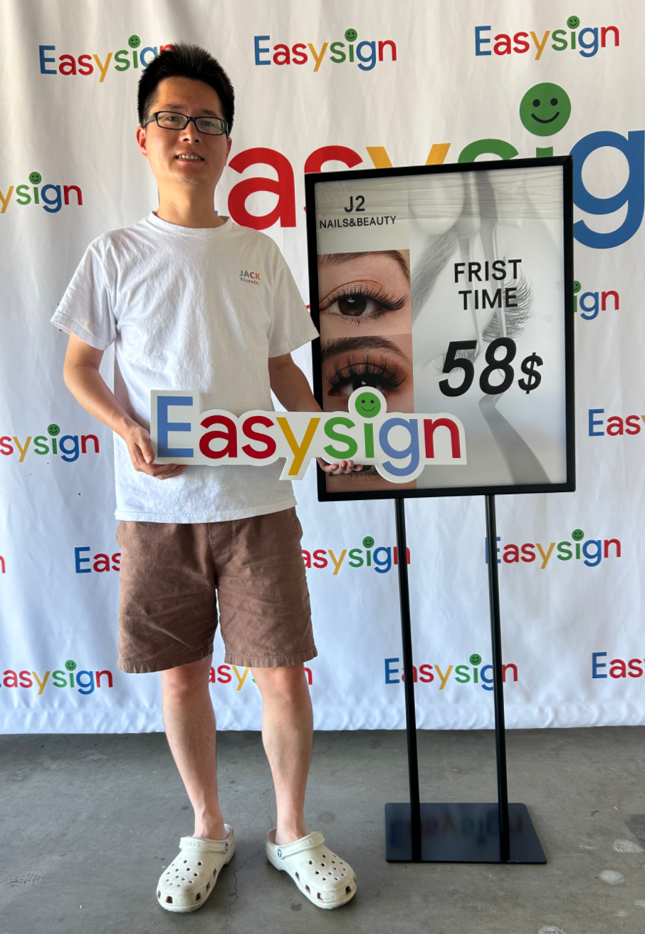 01-海报架 Poster Stand