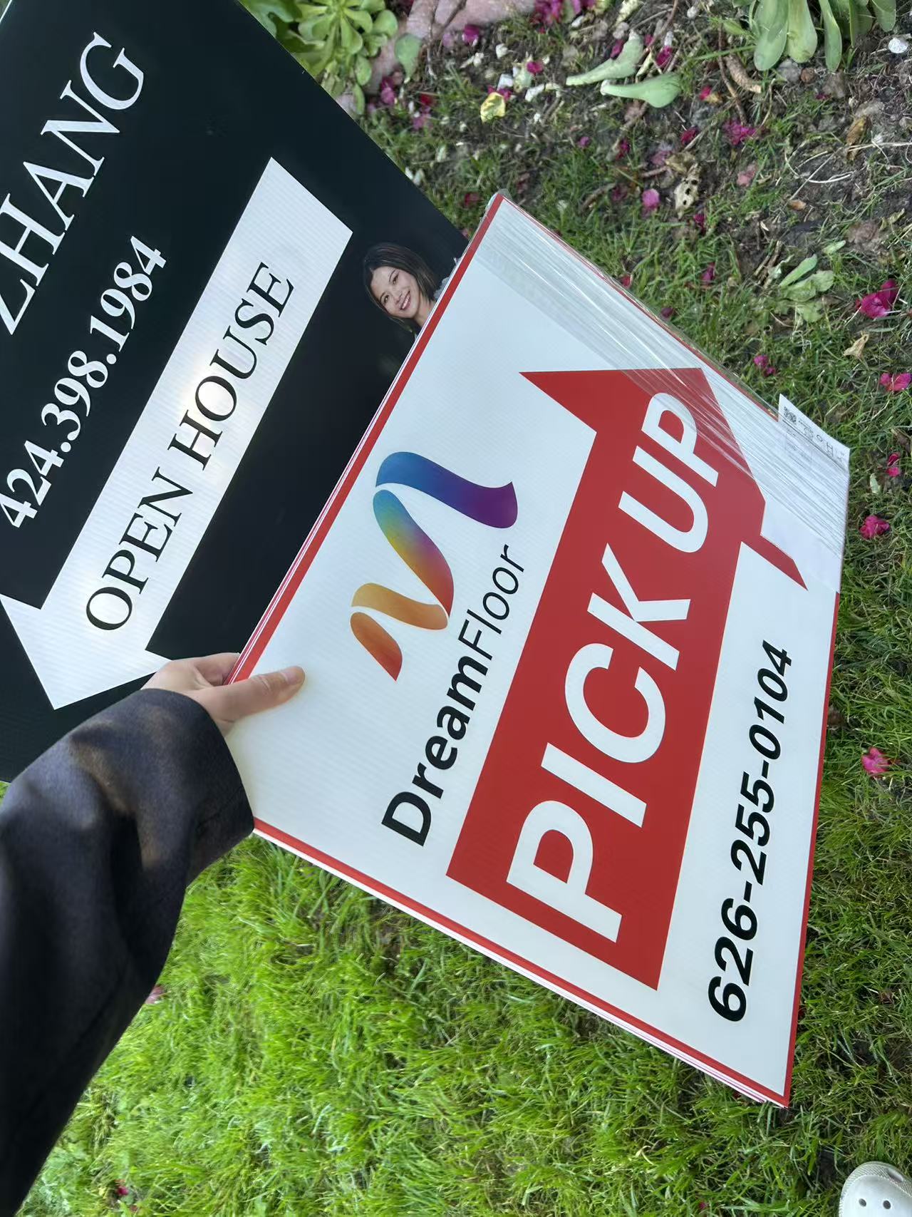 H铁丝架子展示牌