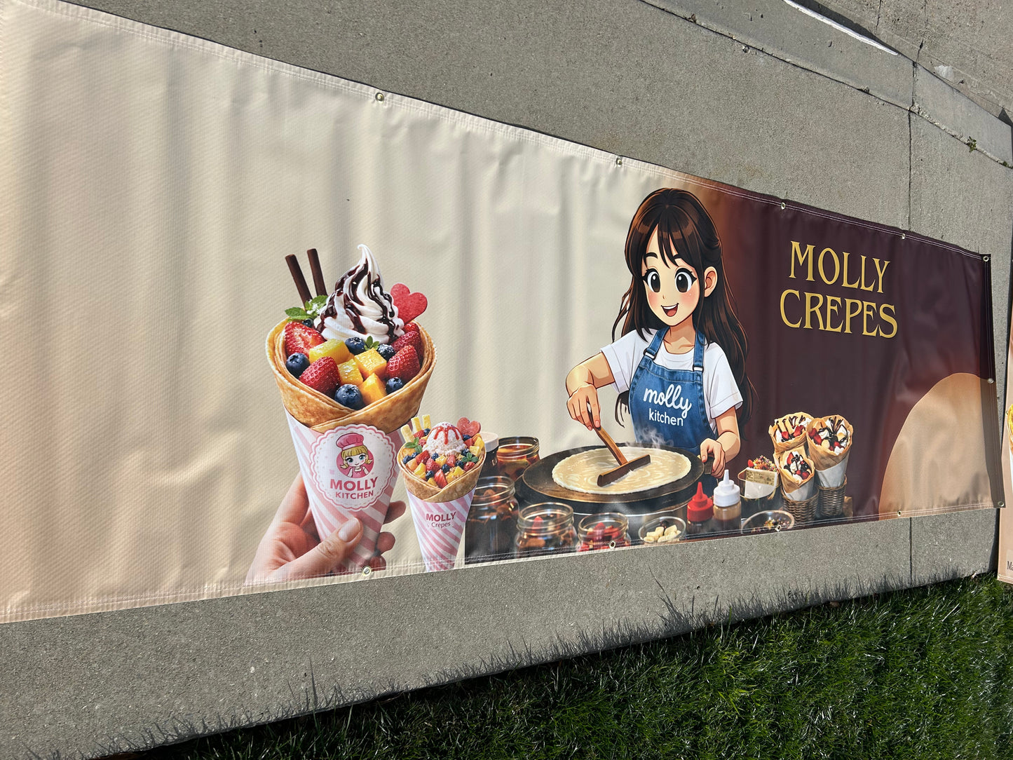 01-13oz Vinyl Banner 横幅