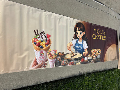 01-13oz Vinyl Banner 横幅