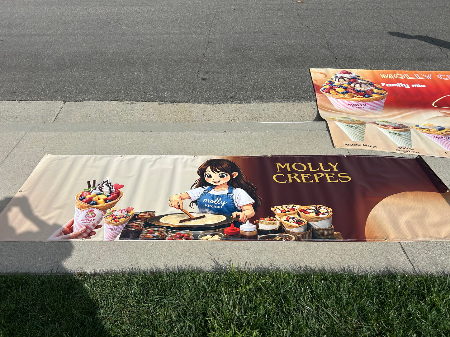 01-13oz Vinyl Banner 横幅