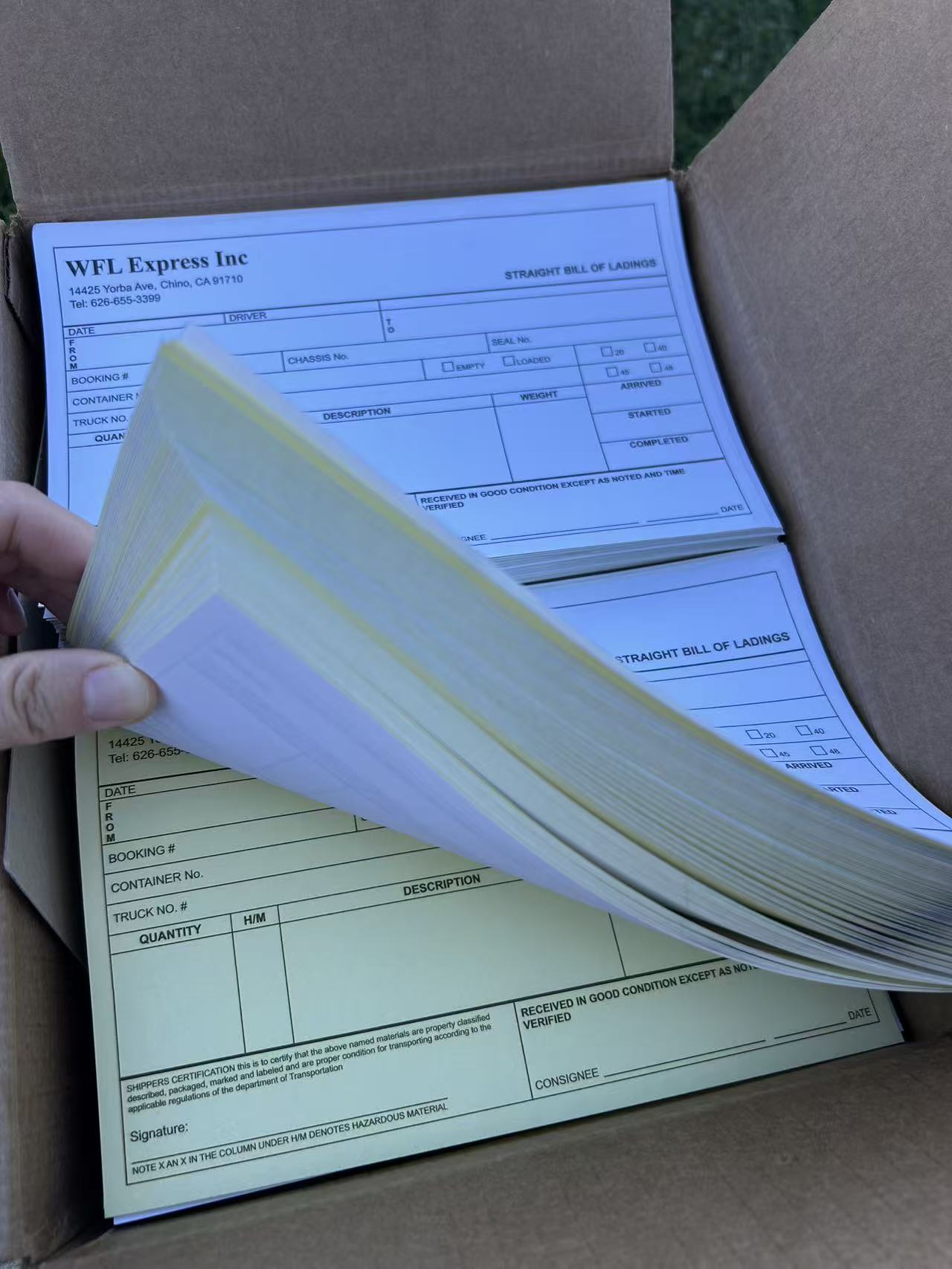 02卡车汽车 复写纸