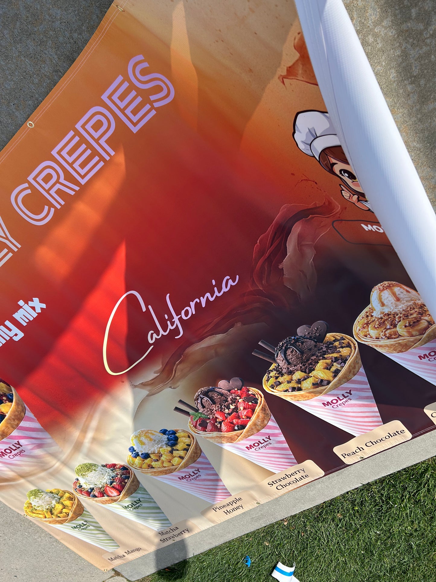 01-13oz Vinyl Banner 横幅
