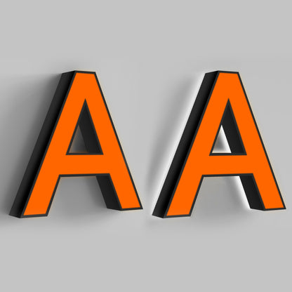 01-标准通道字母