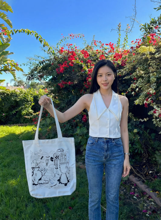 03-帆布包 特价3美金带单面打印