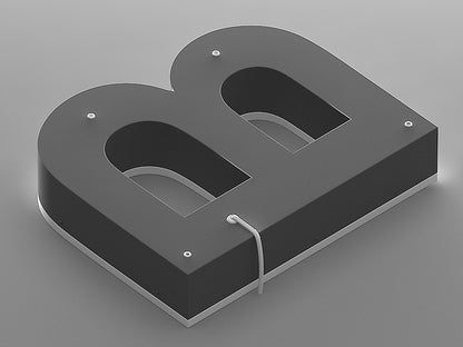 01-标准通道字母