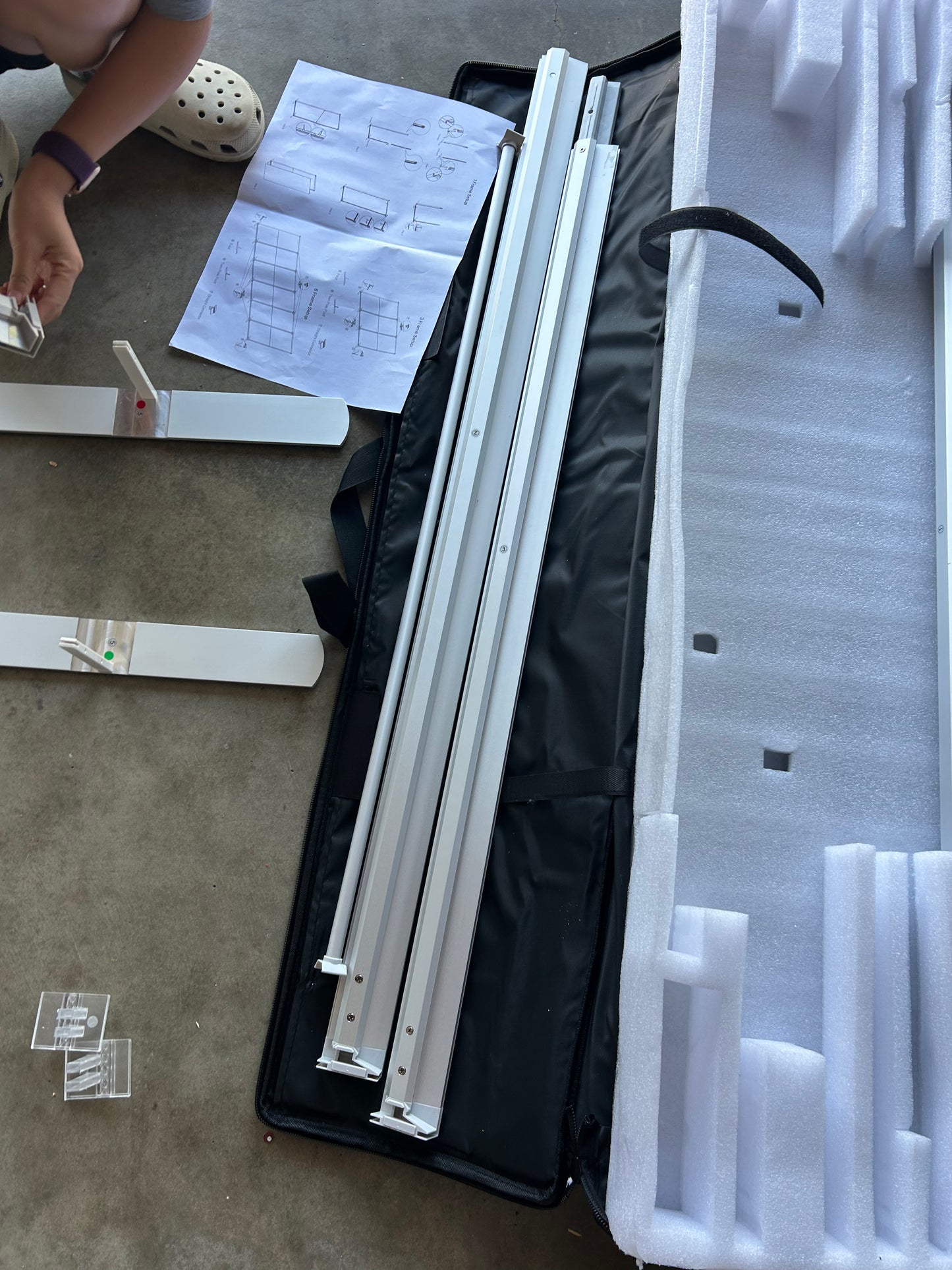 10ft SEG 布背景展示 / 10ft SEG Fabric Display
