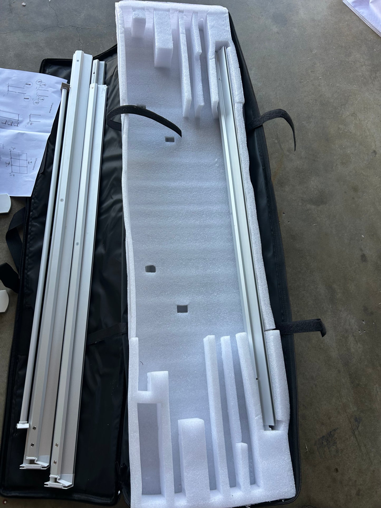 10ft SEG 布背景展示 / 10ft SEG Fabric Display