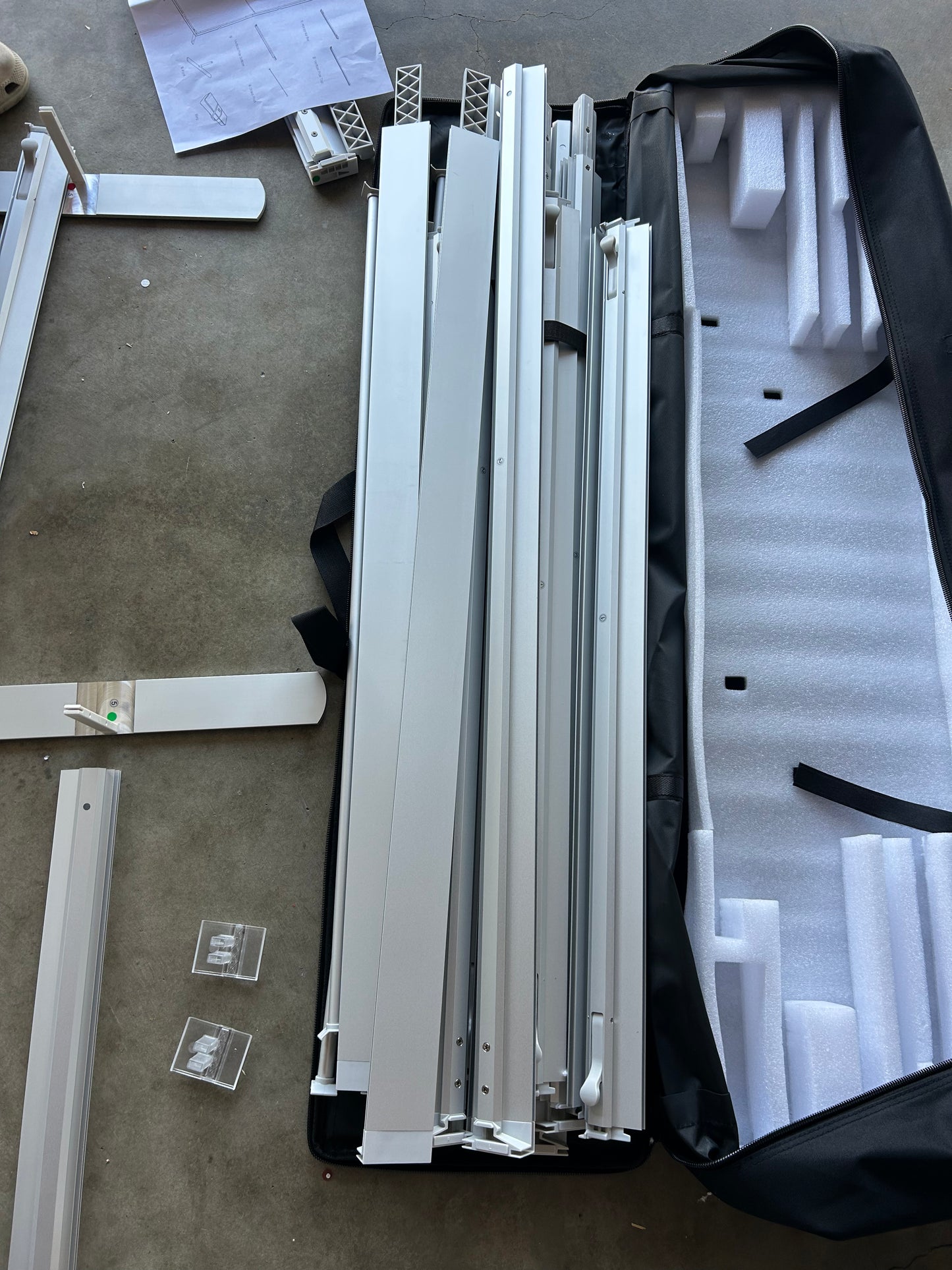 10ft SEG 布背景展示 / 10ft SEG Fabric Display